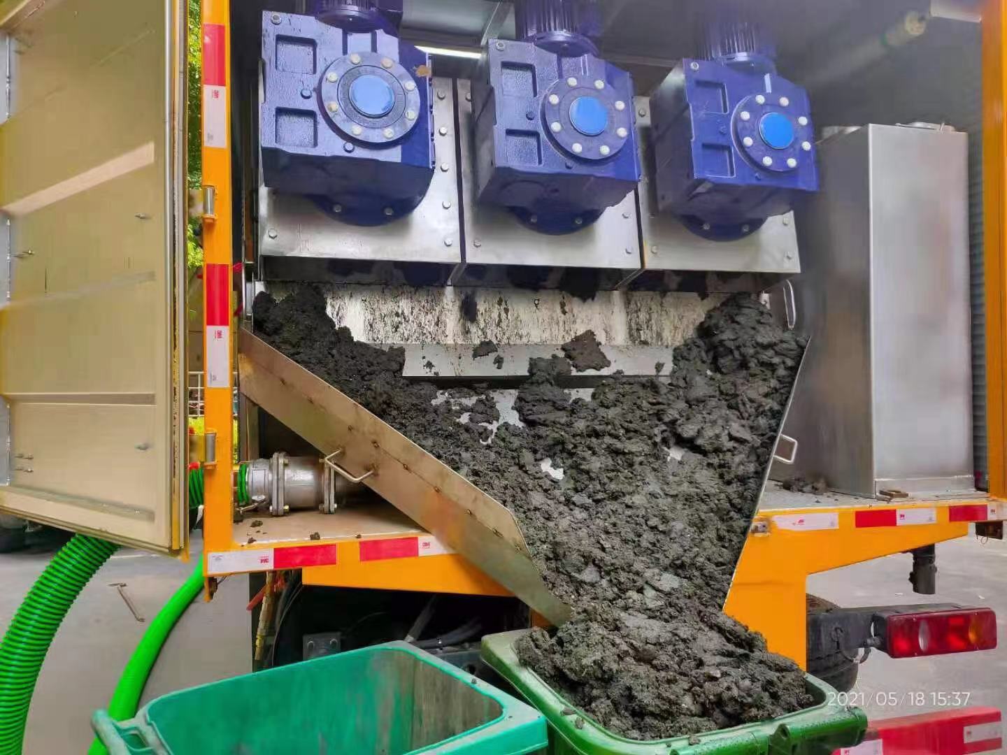 天祝化粪池清掏城市维护站-泥浆净化干湿分离处理